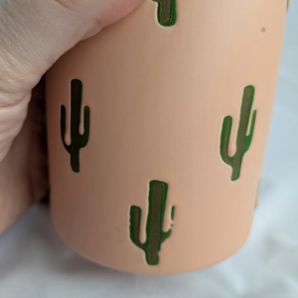 Southwestern Ceramic Cactus Vase